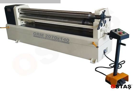 OSTAS ORM 1570 x 3 Rolls bending machine - 3 Rolls new    platform for the sheet metal industry