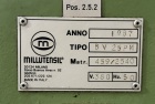 Millutensil BV 25 PM Die spotting Press , presse used