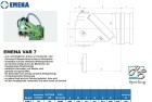 EMENA VAR 7  ISO 50  hydr Klemmung millinghead vertical new