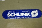 SCHUNK MPG 80 AS Pneumatic articles used