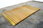 Safety wooden gratings used